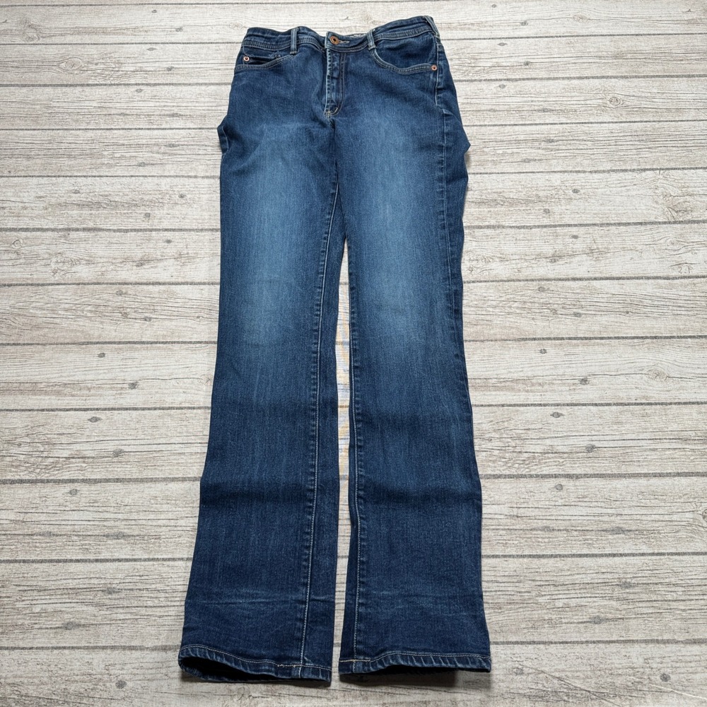 Y2K Parasuco Jeans Women's 27 Blue Denim Bootcut Stretch Extreme Fit Medium Wash